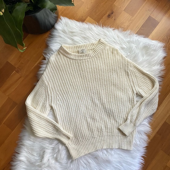 WILFRED Cream Chenille Sweater - Picture 2 of 12